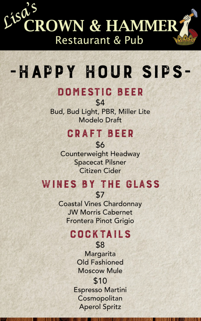 happy hour